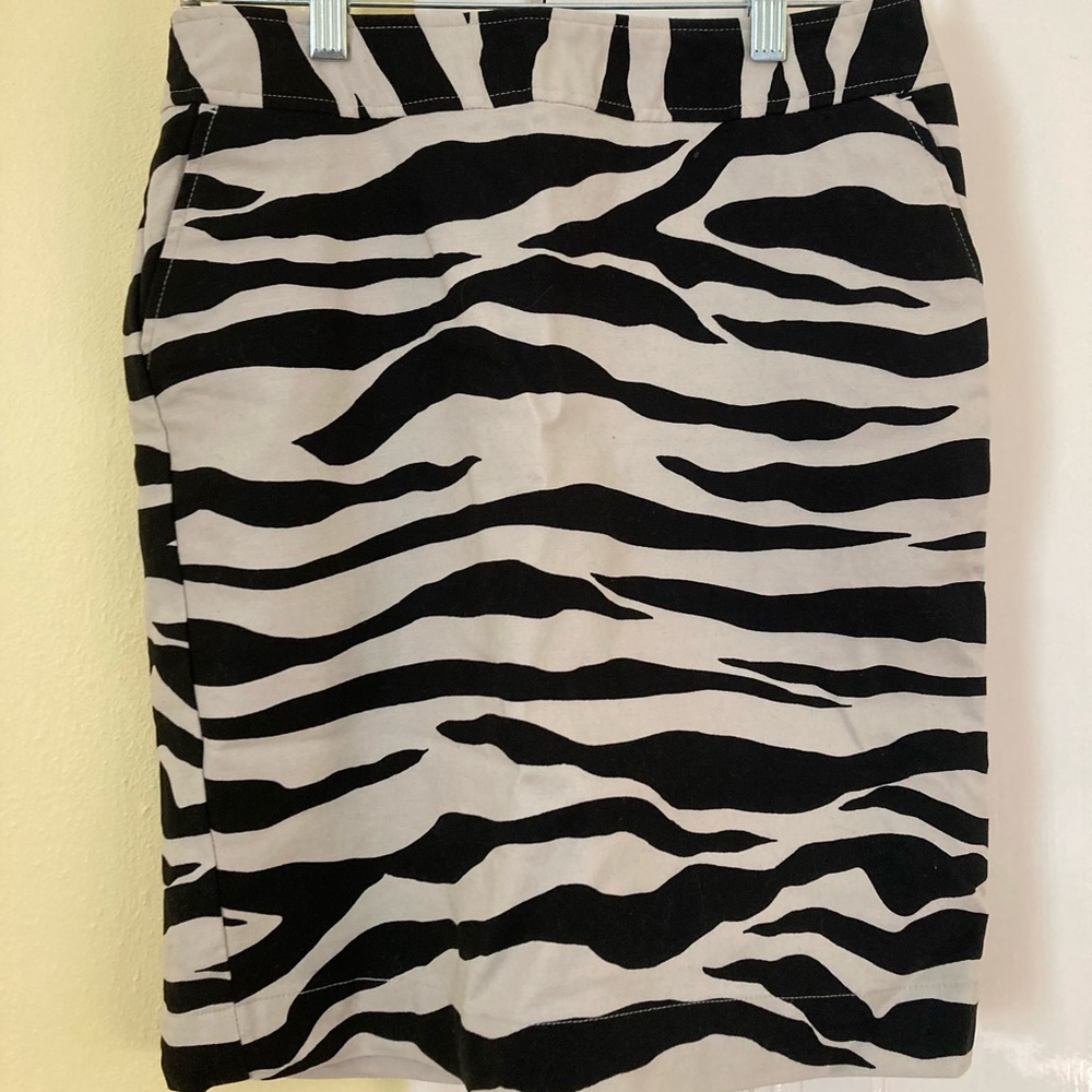 Zebra print Merona skirt